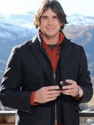 Ben Flajnik TV Series The Bachelor Black Wool Coat