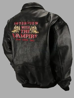 Interview with The Vampire Crew Black Leather Jacket