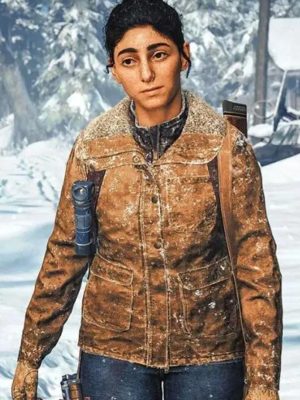 The Last Of Us Part II Dina Shearling Leather Jacket