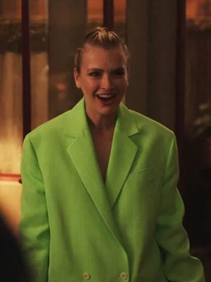 Emily In Paris Camille Green Oversized Blazer