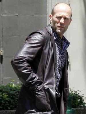 Fast and Furious 7 Jason Statham Brown Leather Jacket