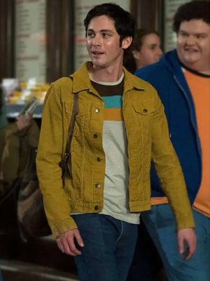 Jonah Heidelbaum TV Series Hunters Logan Lerman Yellow Cotton Jacket