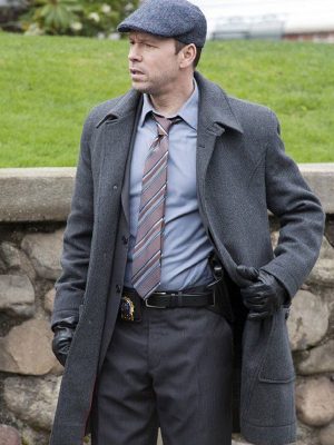 Blue Bloods Grey Trench Coat