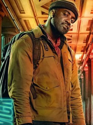 Shamier Anderson John Wick Chapter 4 Tracker Brown Cotton Jacket