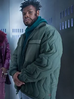 They Cloned Tyrone John Boyega Quilted Jacket
