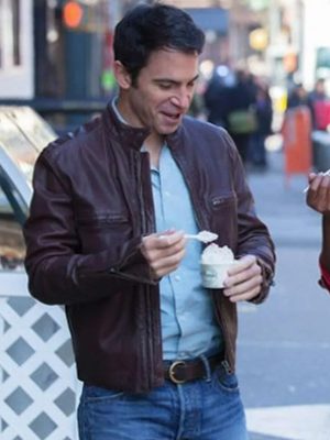 Danny Castellano The Mindy Project S03 Leather Jacket