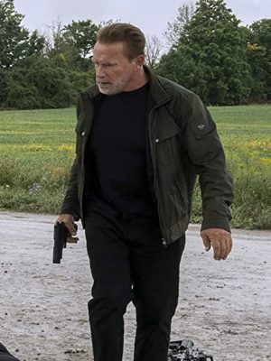 TV Series FUBAR Arnold Schwarzenegger Green Cotton Jacket