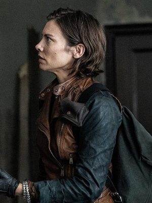 Maggie Greene The Walking Dead Dead City S01 Leather Vest