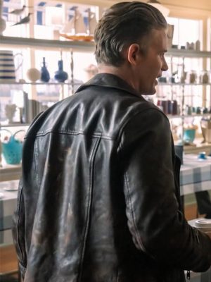 Kerry James The Way Home 2023 Brown Leather Jacket