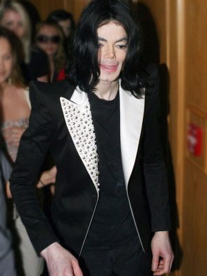 Michael Jackson Casual Black Blazer