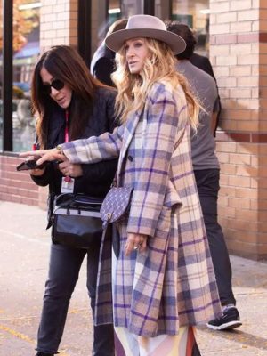 Carrie Bradshaw TV Series And Just Like That S02 Trench Coat