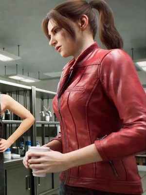Resident Evil Death Island Claire Redfield Red Jacket