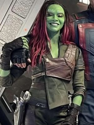 Zoe Saldana Guardians of the Galaxy Vol. 3 Costume Jacket