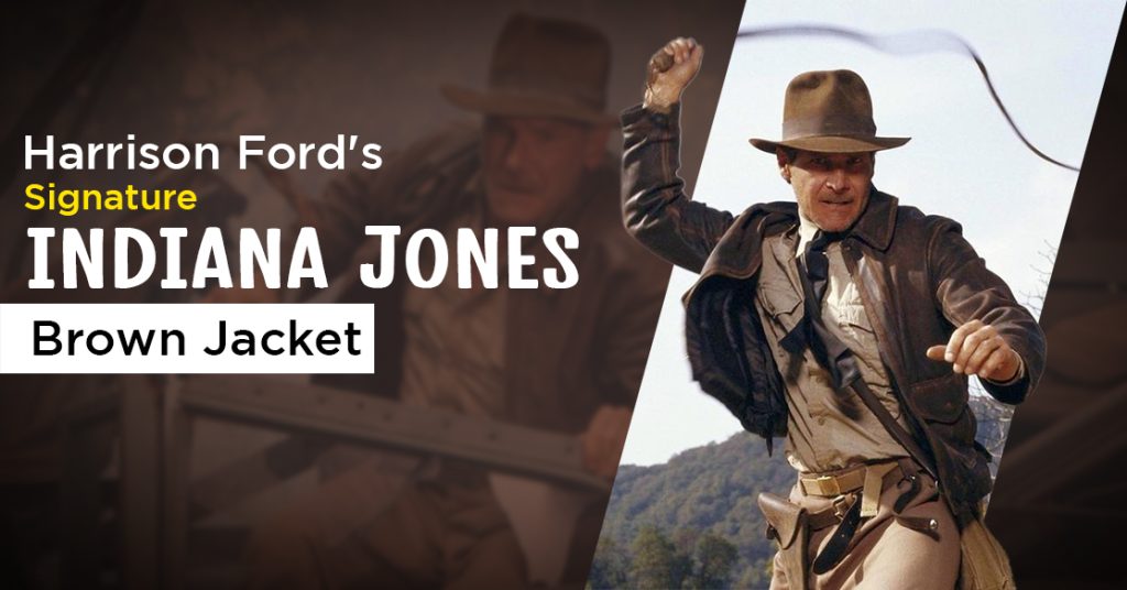 Harrison Ford's Signature Indiana Jones Brown Jacket