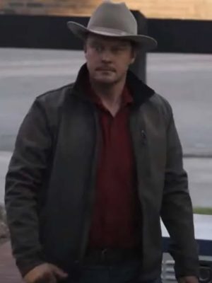 Michael Dorman TV Series Joe Pickett S02 Gray Cotton Jacket