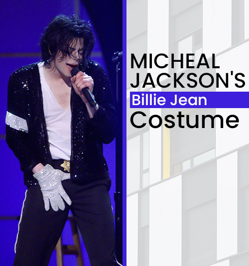 Handmade MJ Michael Jackson Unique Collection Billie Jean Silver Glove