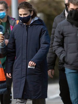 Hayley Atwell Mission Impossible - Dead Reckoning Part One 2023 Grace Blue Coat