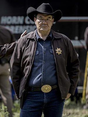 TV Series Joe Pickett Sheriff Barnum Brown Jacket