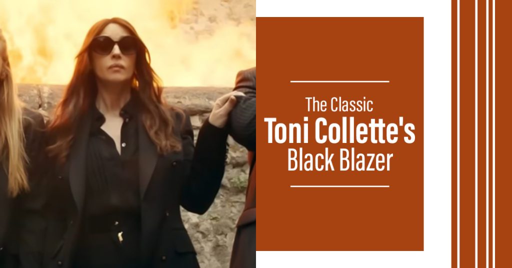 The Classic Toni Collette's Black Blazer