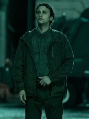The Walking Dead: Dead City Trey Santiago-Hudson Black Cotton Jacket