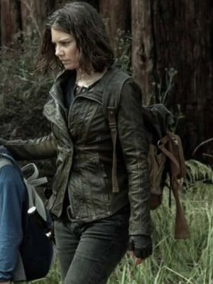 TV Series The Walking Dead Dead City Lauren Cohan Black Jacket