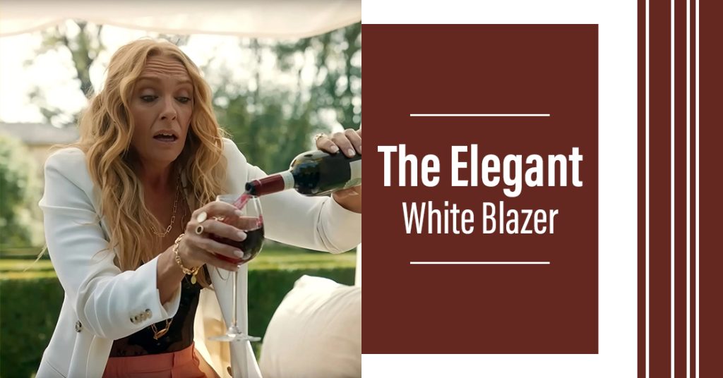 the Elegant White Blazer