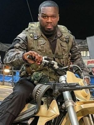 The Expendables 4 50 Cent Green Vest