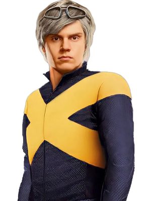 Dark Phoenix Scott Summers X-Men Blue And Yellow Cotton Jacket
