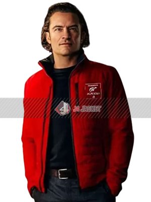 Gran Turismo 2023 Danny Moore Red Puffer Jacket