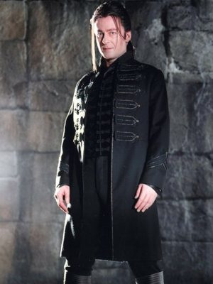Count Vladislaus Dracula Van Helsing Halloween Black Trench Coat