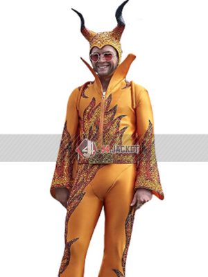 Taron Egerton Rocketman 2019 Elton John Costume Suit