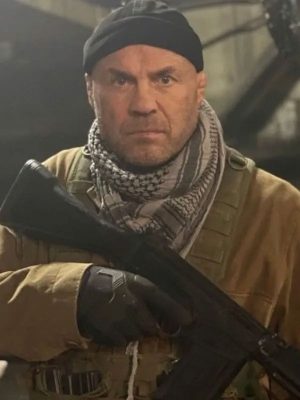 The Expendables 4 Randy Couture Brown Cotton Jacket