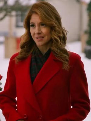 Brittany Underwood 12 Dares Of Christmas Red Coat