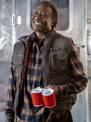 Clem Marshwell Christmas Under The Stars 2019 Clarke Peters Gray Cotton Vest