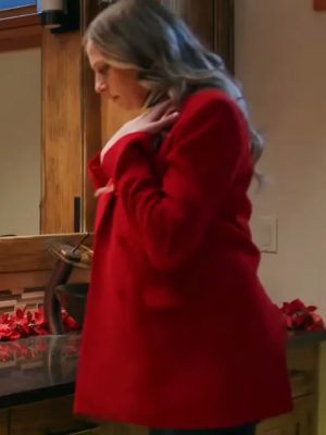 Marlie Collins Just Like A Christmas Movie Red Coat