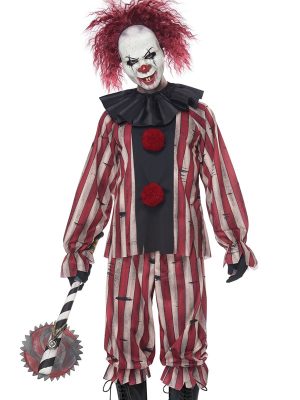 Nightmare Clown Halloween Costume Suit
