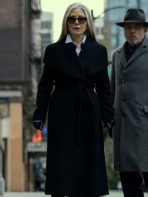 Mary McDonnell The Fall of the House of Usher S01 Madeline Usher Black Coat