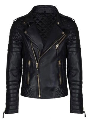 Burning Betrayal 2023 Giovanna Lancellotti Black Leather Jacket