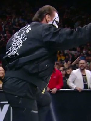 American Professional Wrestler Sting Black Jacket