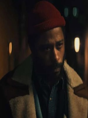 LaKeith Stanfield The Changeling S01 Brown Leather Coat