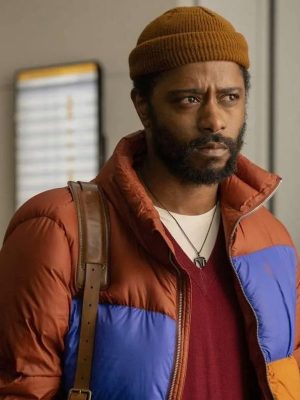 LaKeith Stanfield The Changeling 2023 Season 01 Colorblock Puffer Jacket