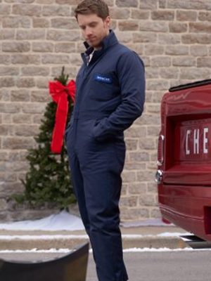 Christmas By Design Spencer Blue Cotton Jacket