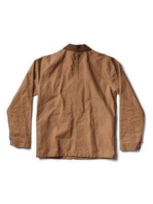 Heartland Camel Brown Cotton Jacket
