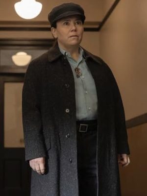 The Marvelous Mrs. Maisel 2023 Susie Myerson Gray Wool Trench Coat