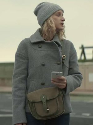 Claire Lupin Gray Wool Coat