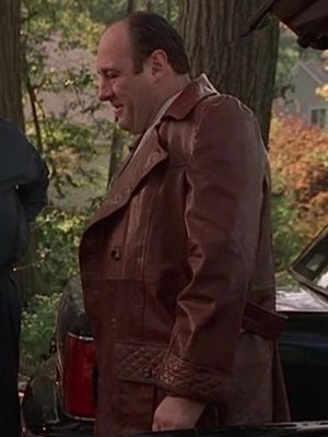 The Sopranos S02 Tony Soprano Brown Coat