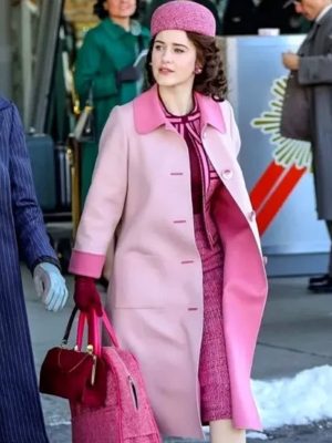 The Marvelous Mrs. Maisel S05 Miriam Maisel Pink Coat