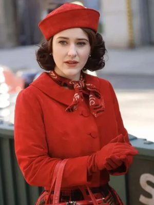The Marvelous Mrs. Maisel S05 Red Cropped Jacket