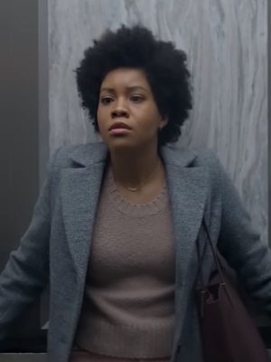 Nella Rogers TV Series The Other Black Girl Wool Coat