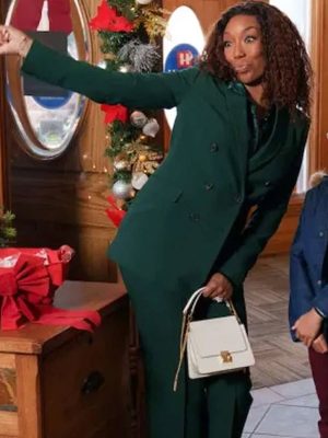 Best Christmas Ever 2023 Jackie Jennings Green Suit